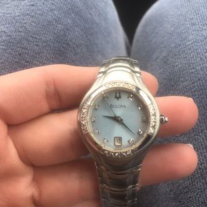 Bulova diamond watch